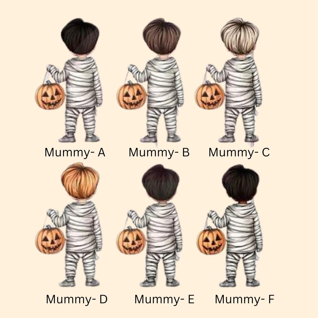Personalised Halloween Cold Cup for Kids: Witch or Mummy Decal