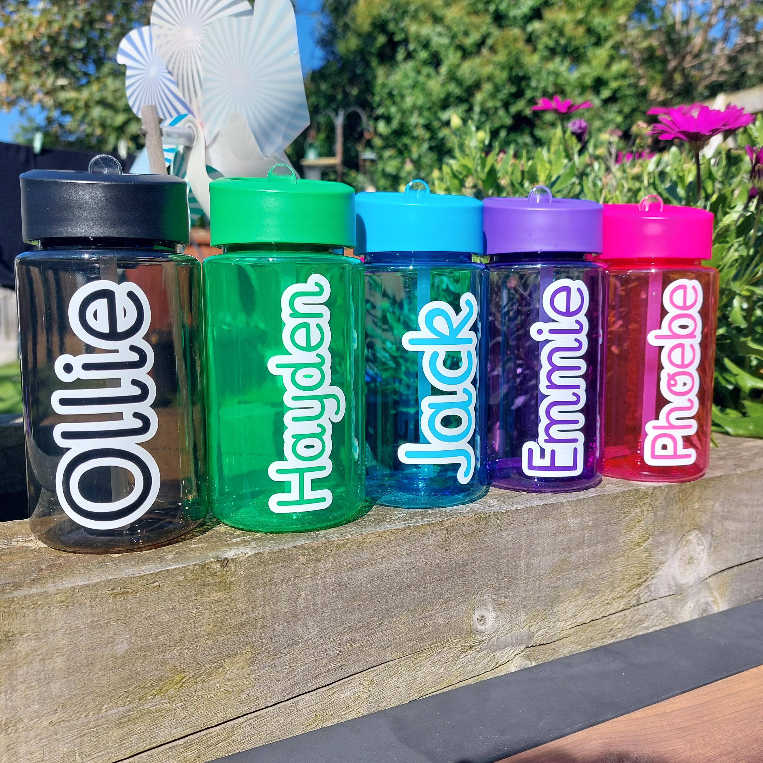 Personalised Kids Water Bottle: Back to School Essential, 500ml