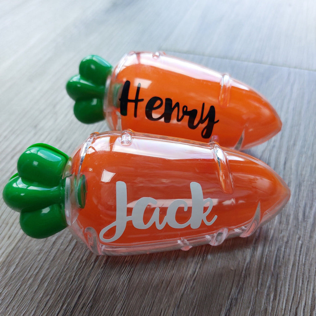 Personalised Easter Fillable Carrot, Easter Treat Gift, Egg Hunt