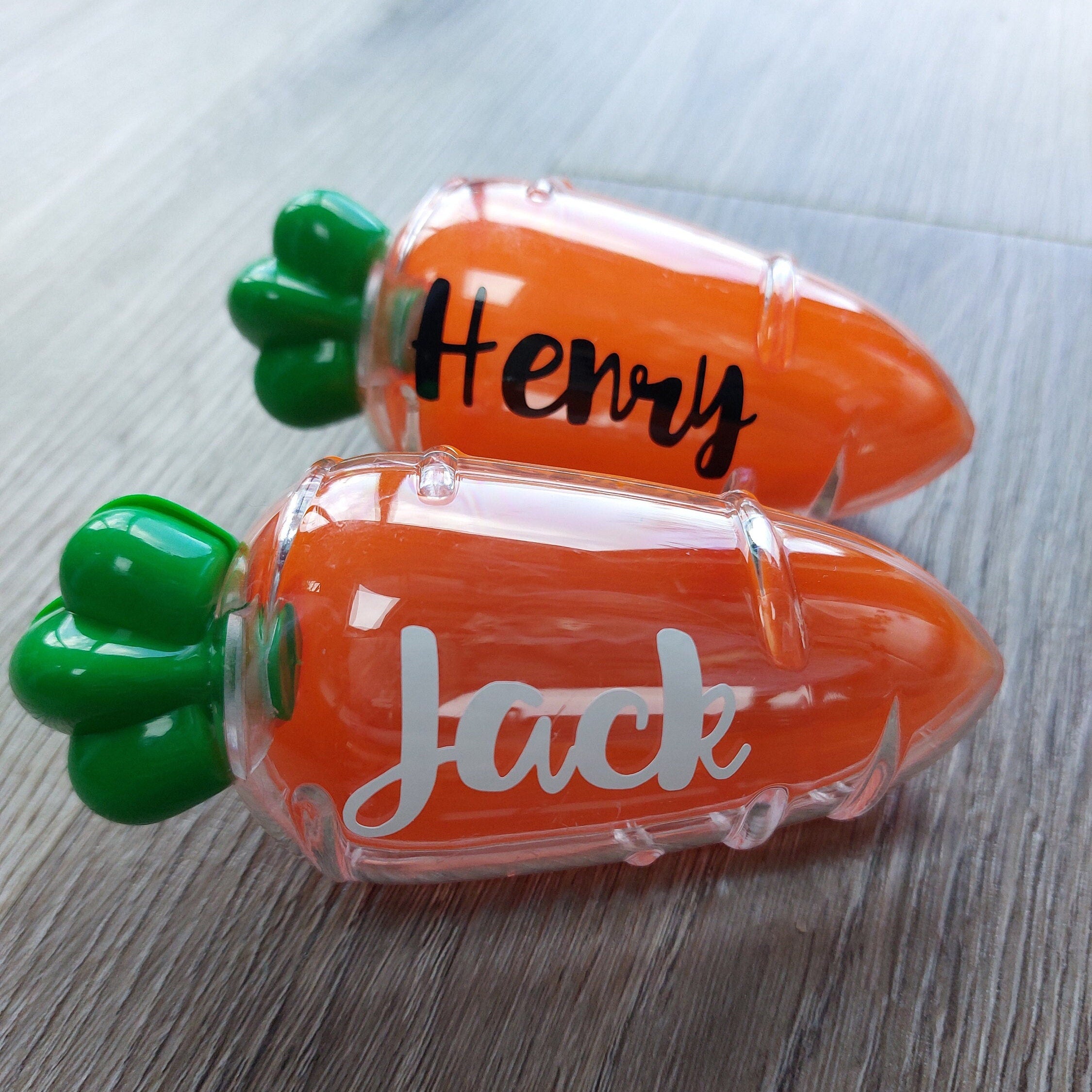 Personalised Easter Fillable Carrot, Easter Treat Gift, Egg Hunt