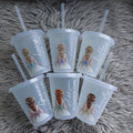 Personalised Flower Girl Cold Cup: Wedding Party Favour