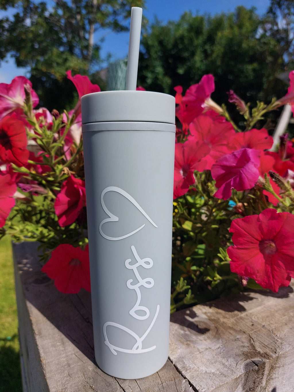 Personalised Bottle, Personalised Skinny Matte Tumbler, 16oz Skinny Tumbler, Personalised Skinny Tumbler, Personalised Tumbler, Gift For Her