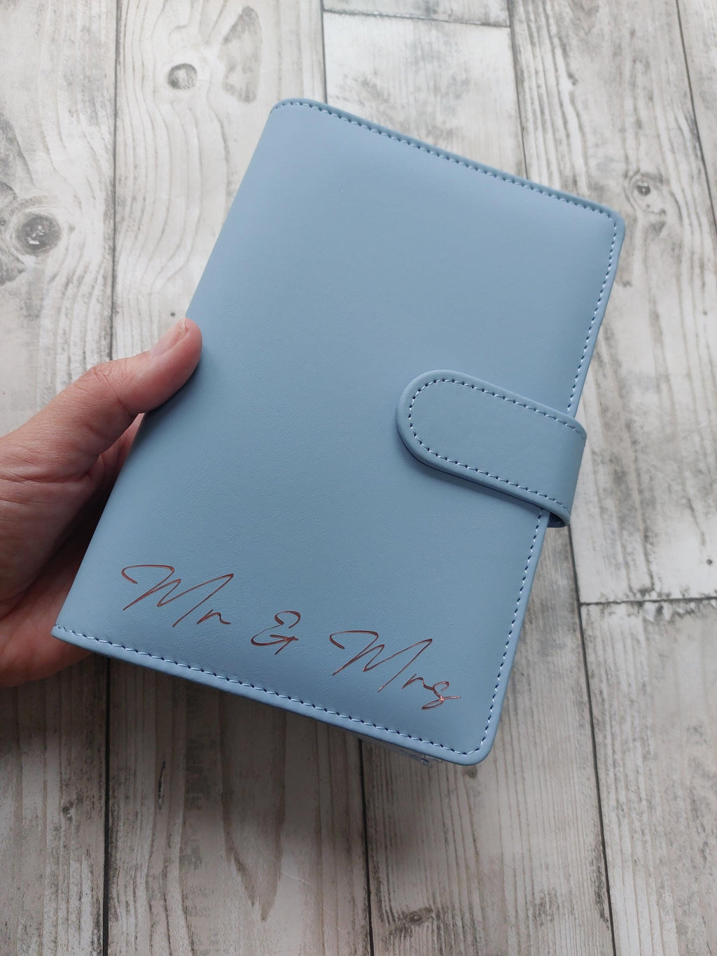 Personalised Wedding Budget Binder: Wedding Savings, A6 Planner with Cash Envelopes