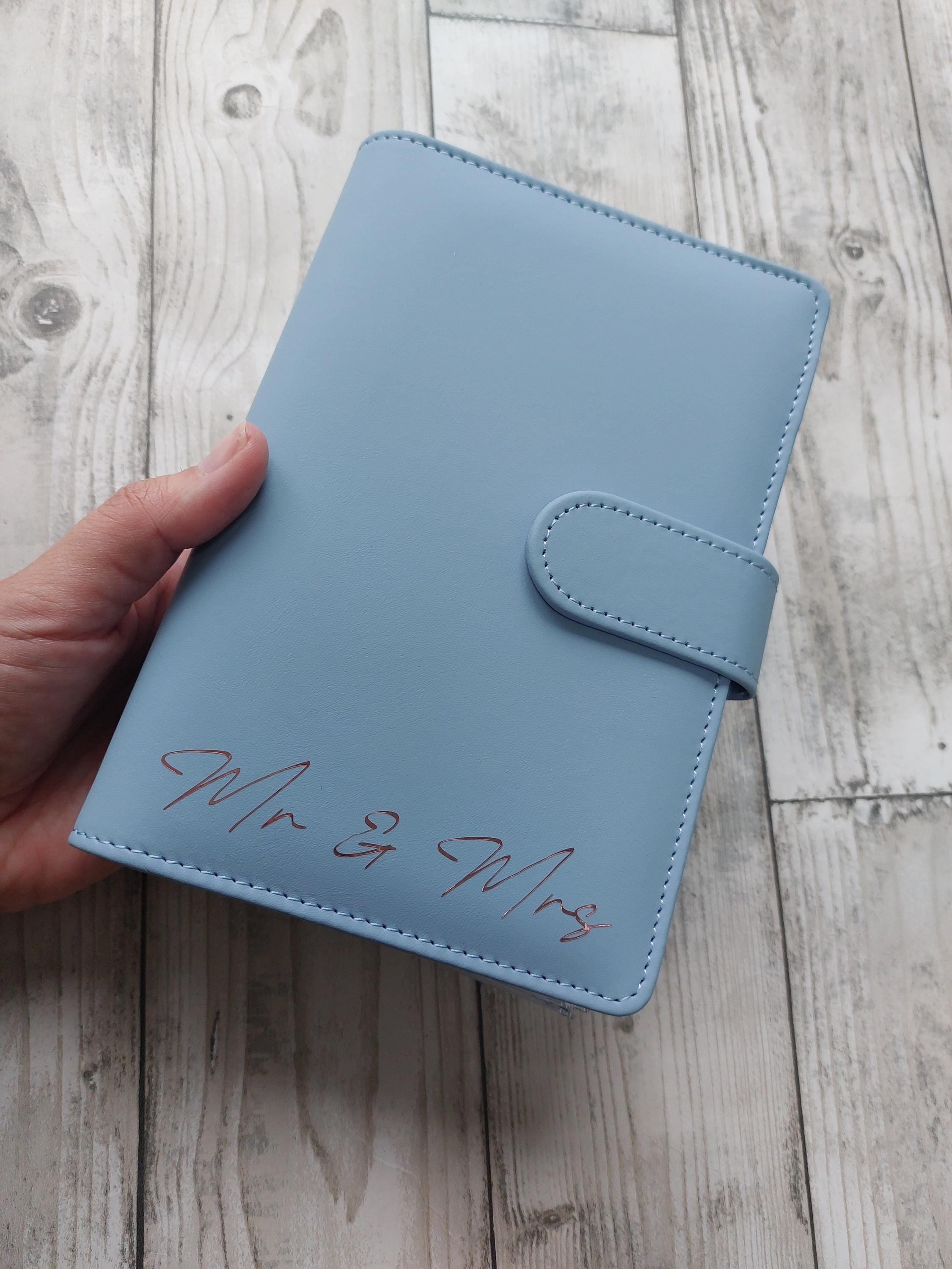 Personalised Wedding Budget Binder: Wedding Savings, A6 Planner with Cash Envelopes