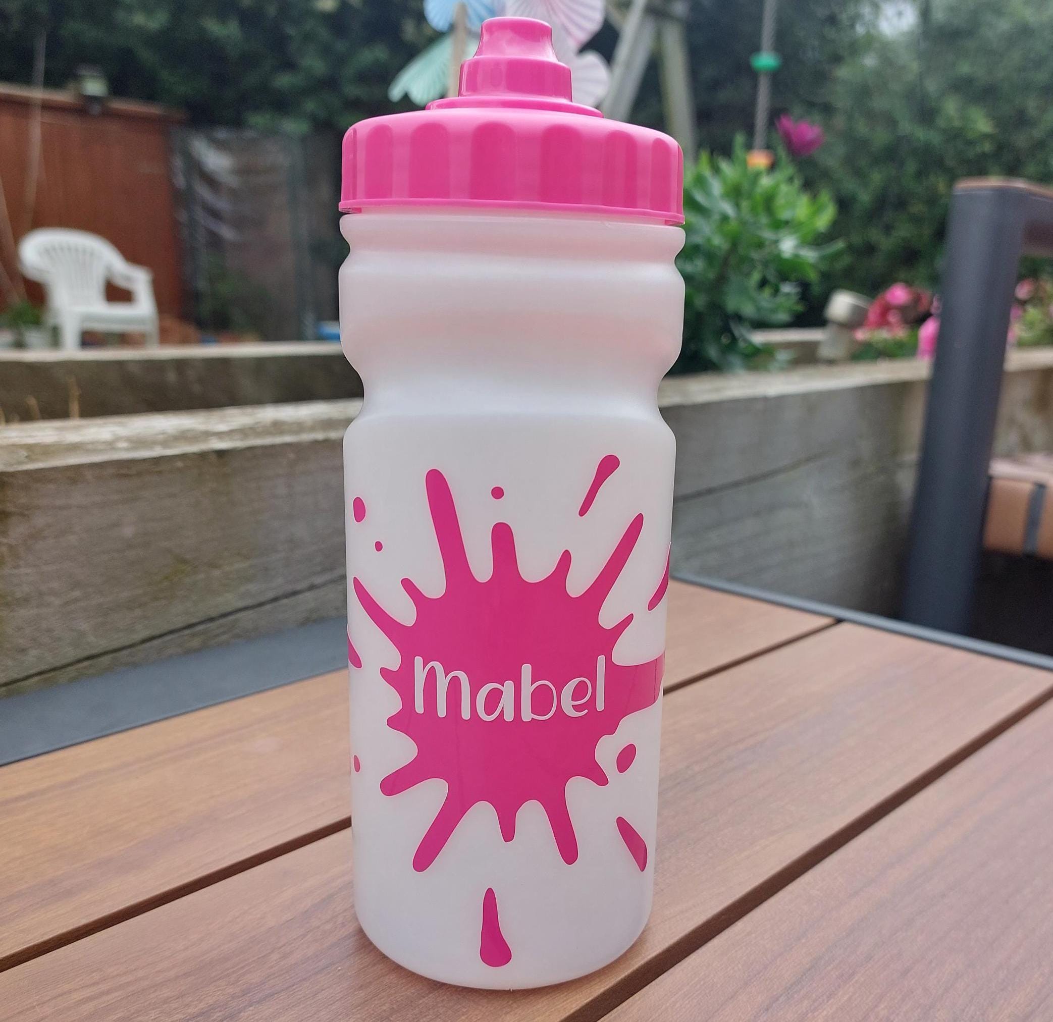 Personalised Kids Water Bottle: Leak-Free 500ml Back To School