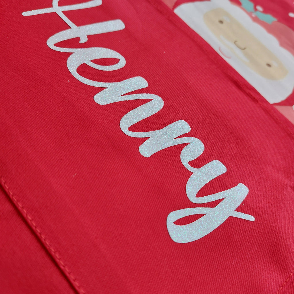 Personalised Kids Christmas Apron