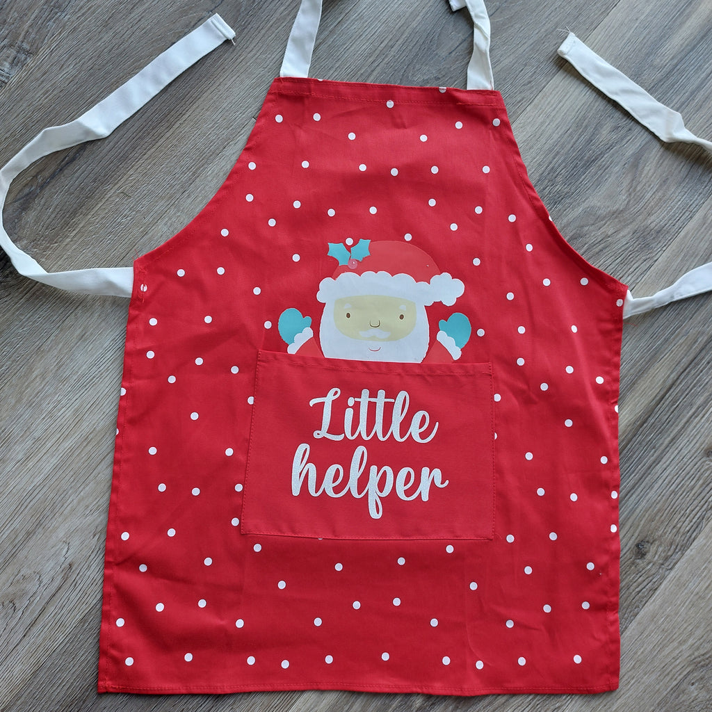 Personalised Kids Christmas Apron