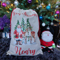 Personalised Christmas Sack: Santa, Nutcracker or Fairy