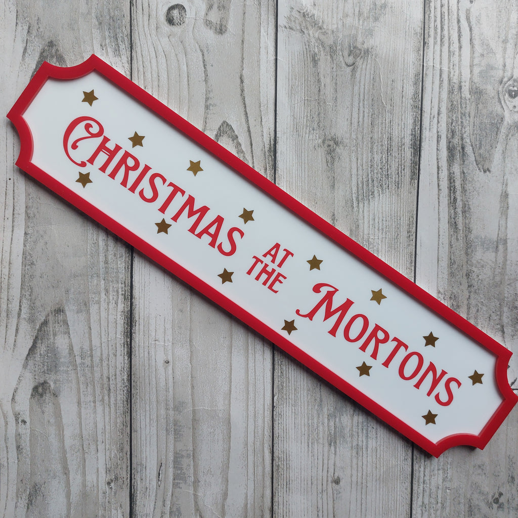 Christmas at signs