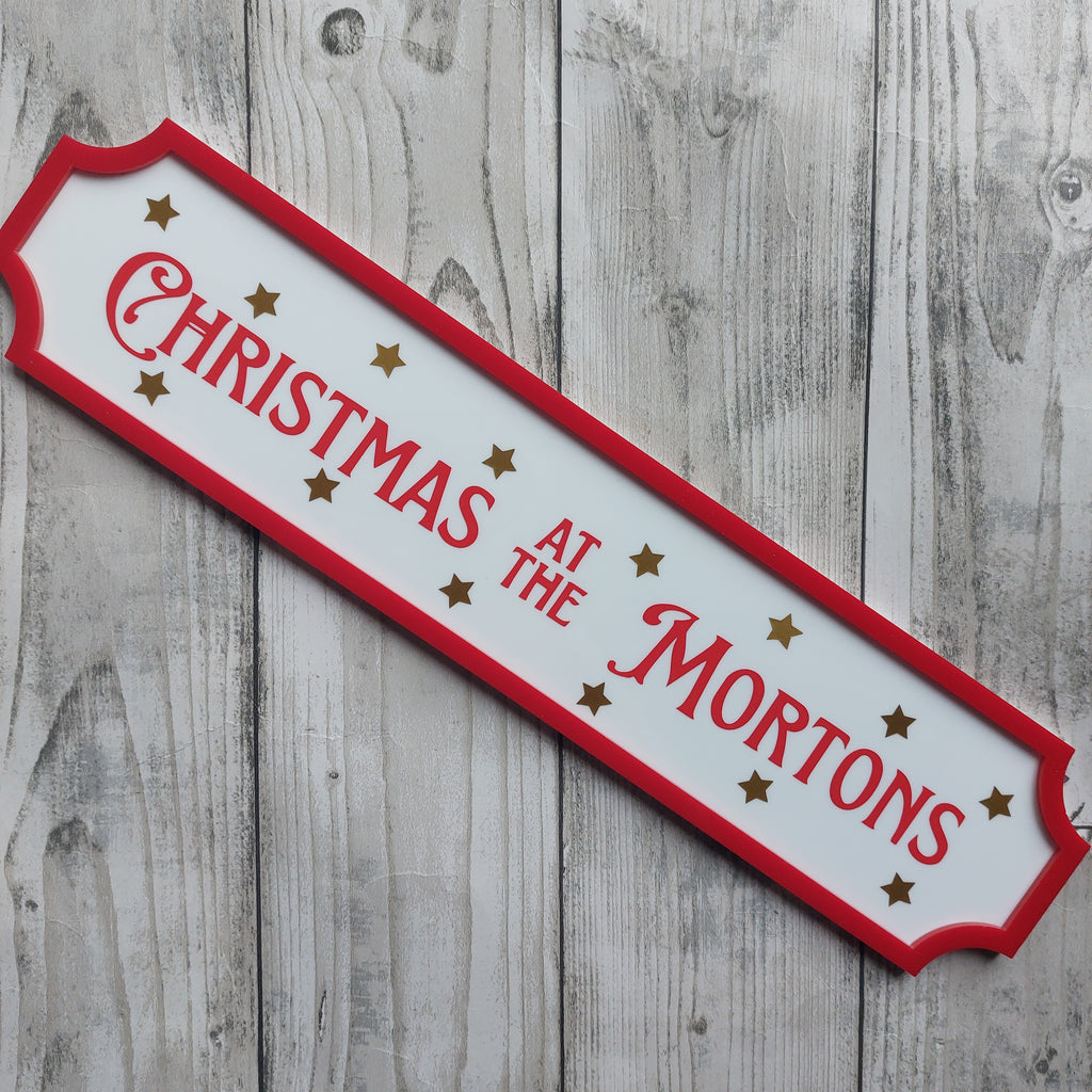 Christmas at signs