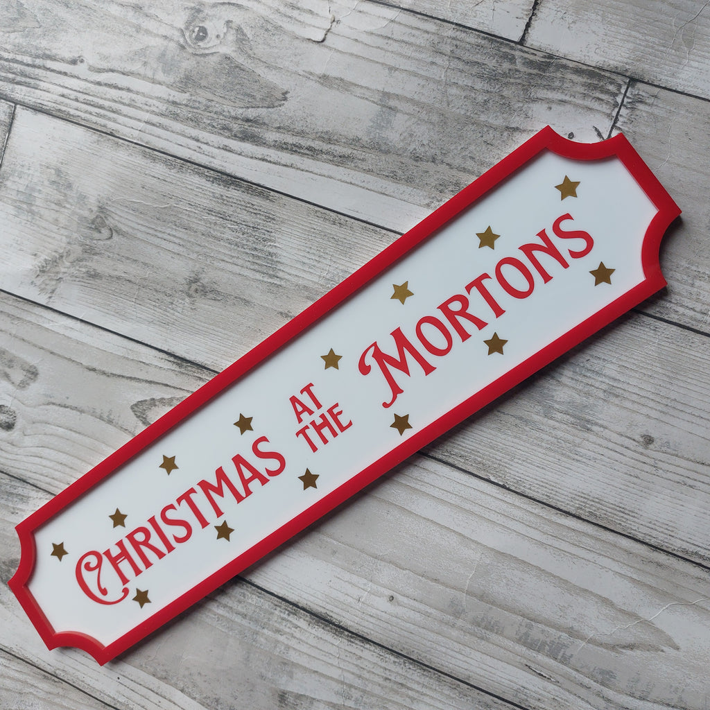 Christmas at signs
