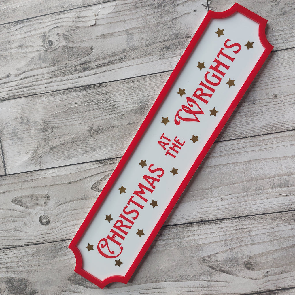 Christmas at signs