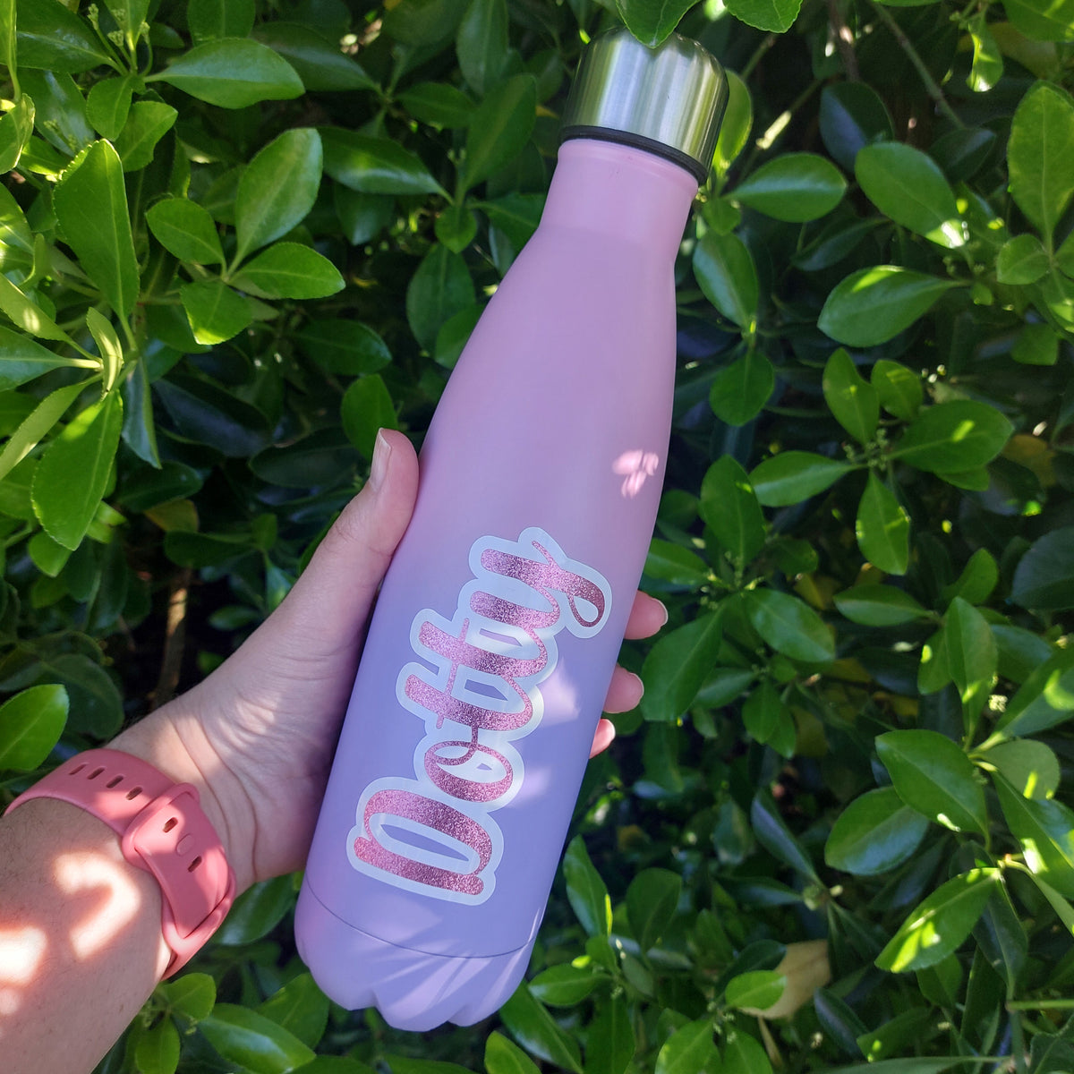 Personalised Ombre Metal Water Bottle