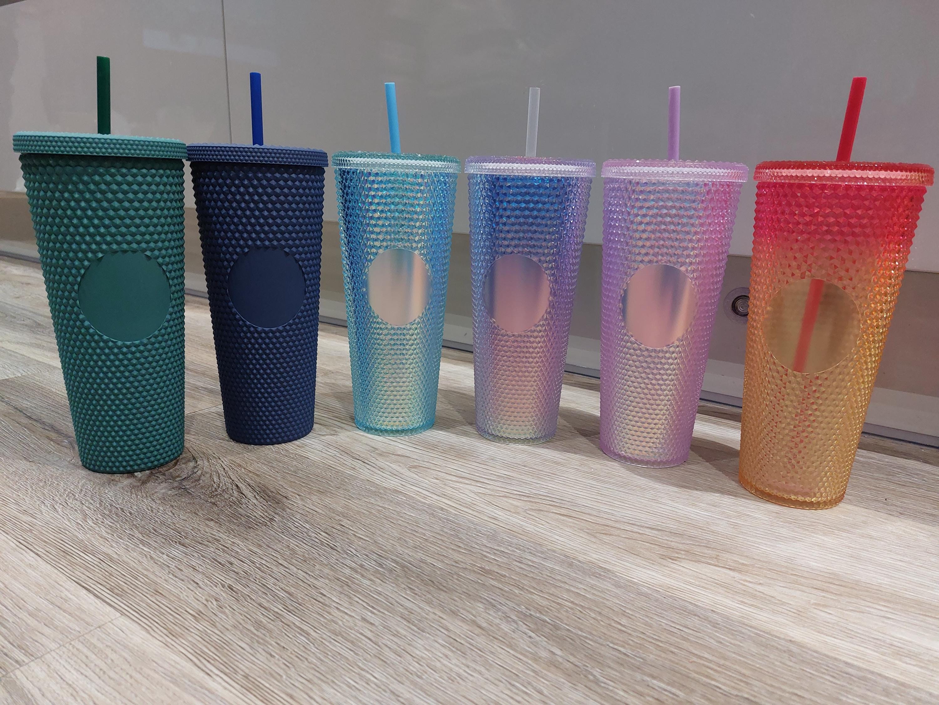 Personalized Studded Tumbler, 24oz Reusable Cup, Christmas Gift