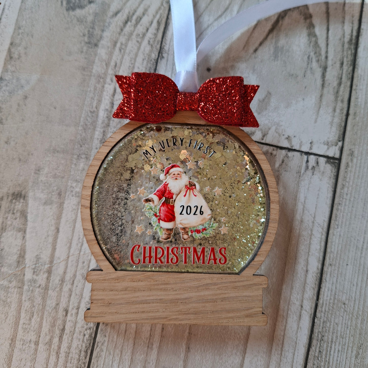 My First Christmas Shaker Bauble