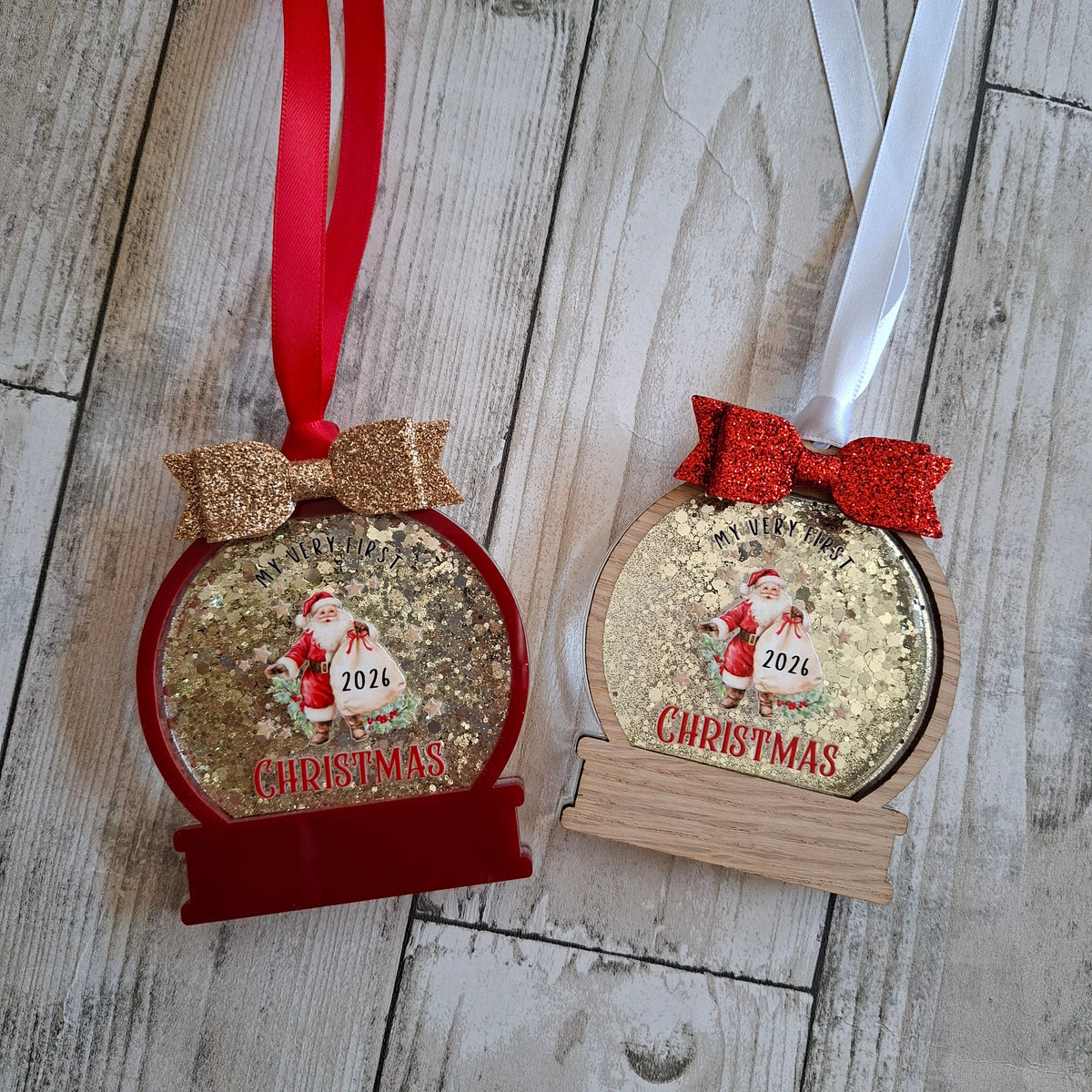My First Christmas Shaker Bauble