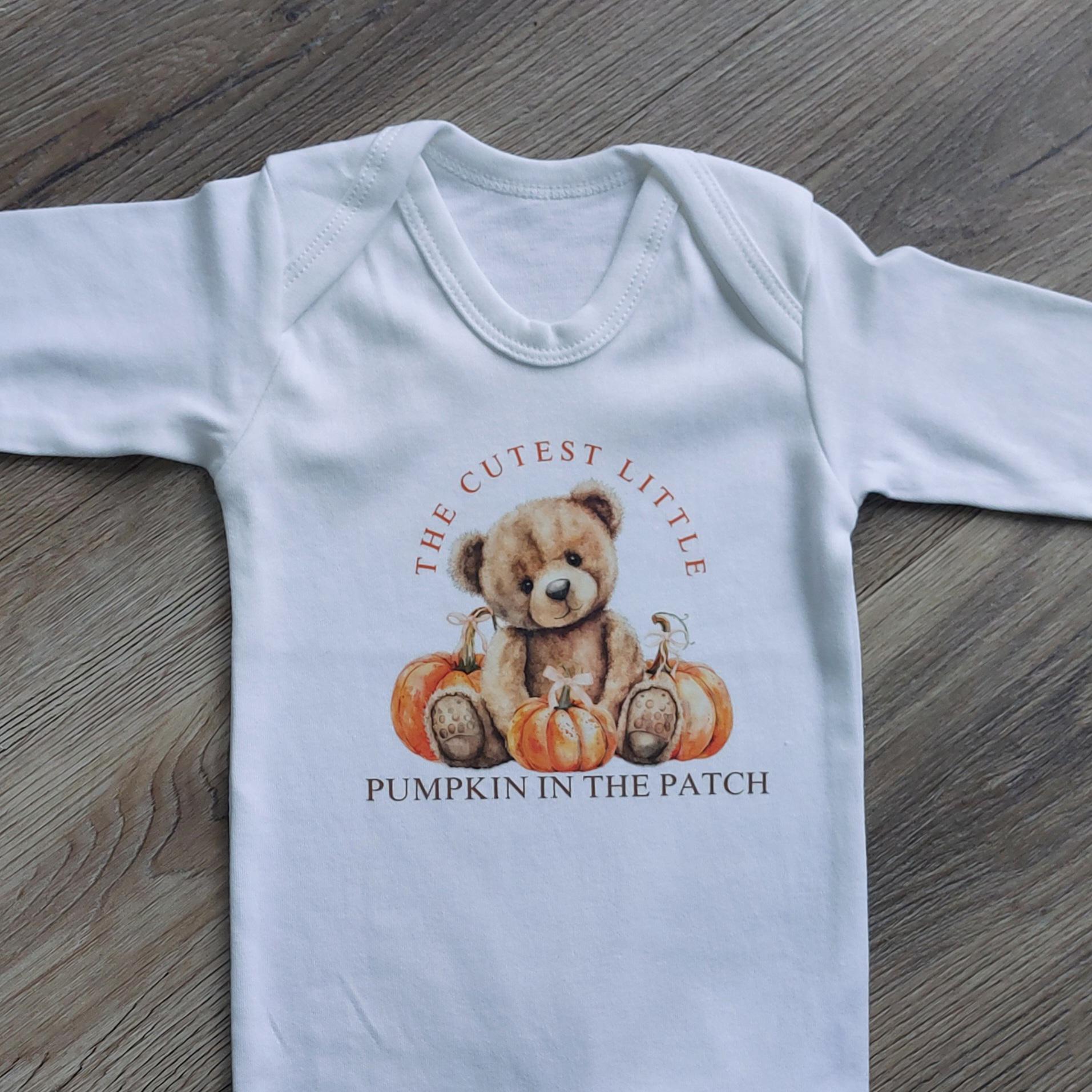 Cutest Pumpkin Baby Romper: Halloween Cotton Sleepsuit