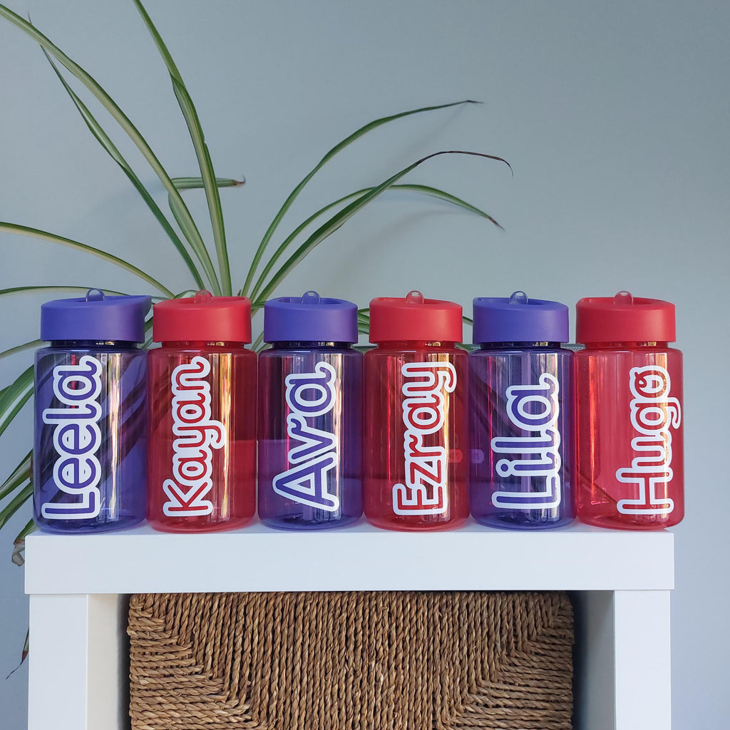Personalised Kids Water Bottle: Back to School Essential, 500ml