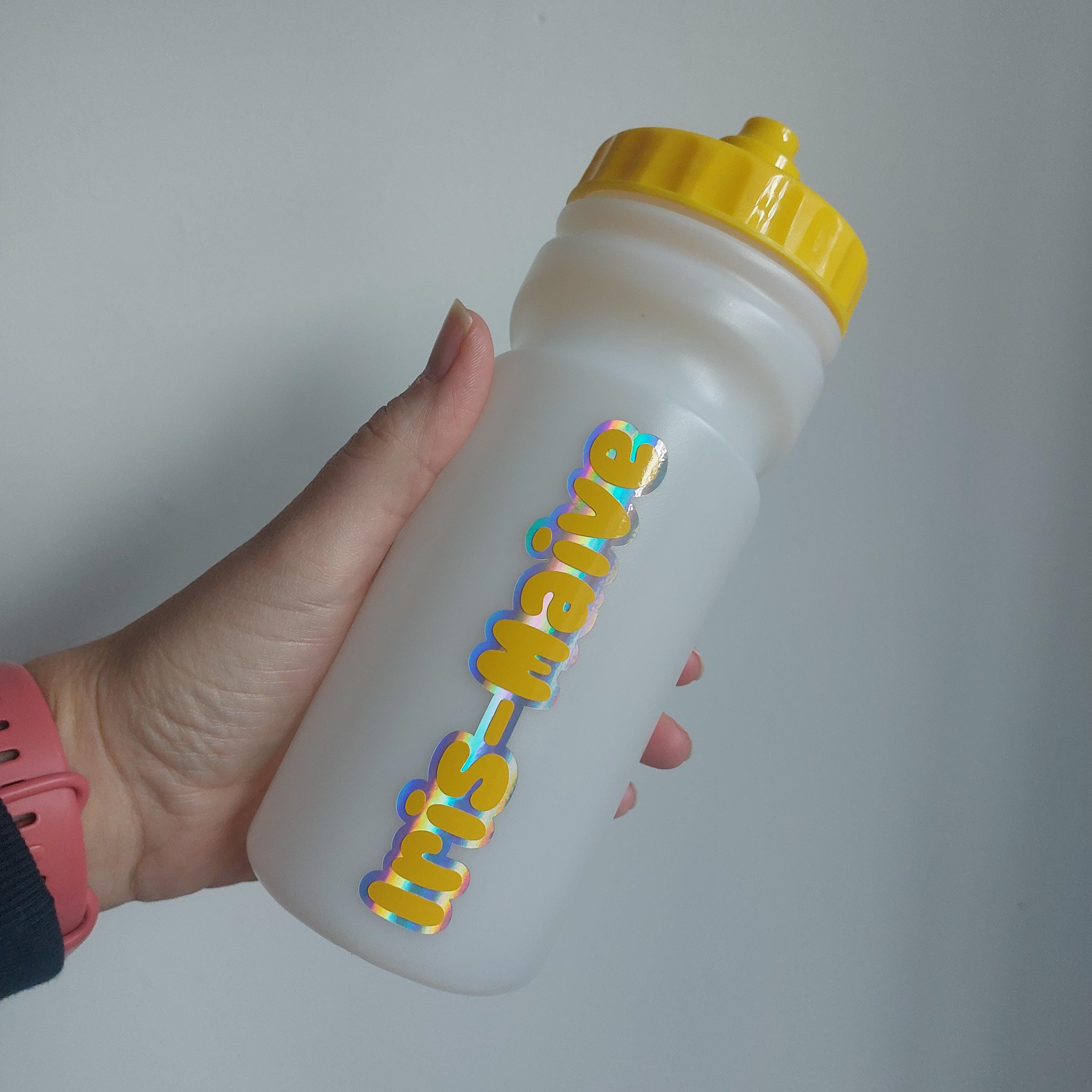 Personalised Kids School Bottle: Leak-Free 500ml BPA-Free, Back To School Water Bottle