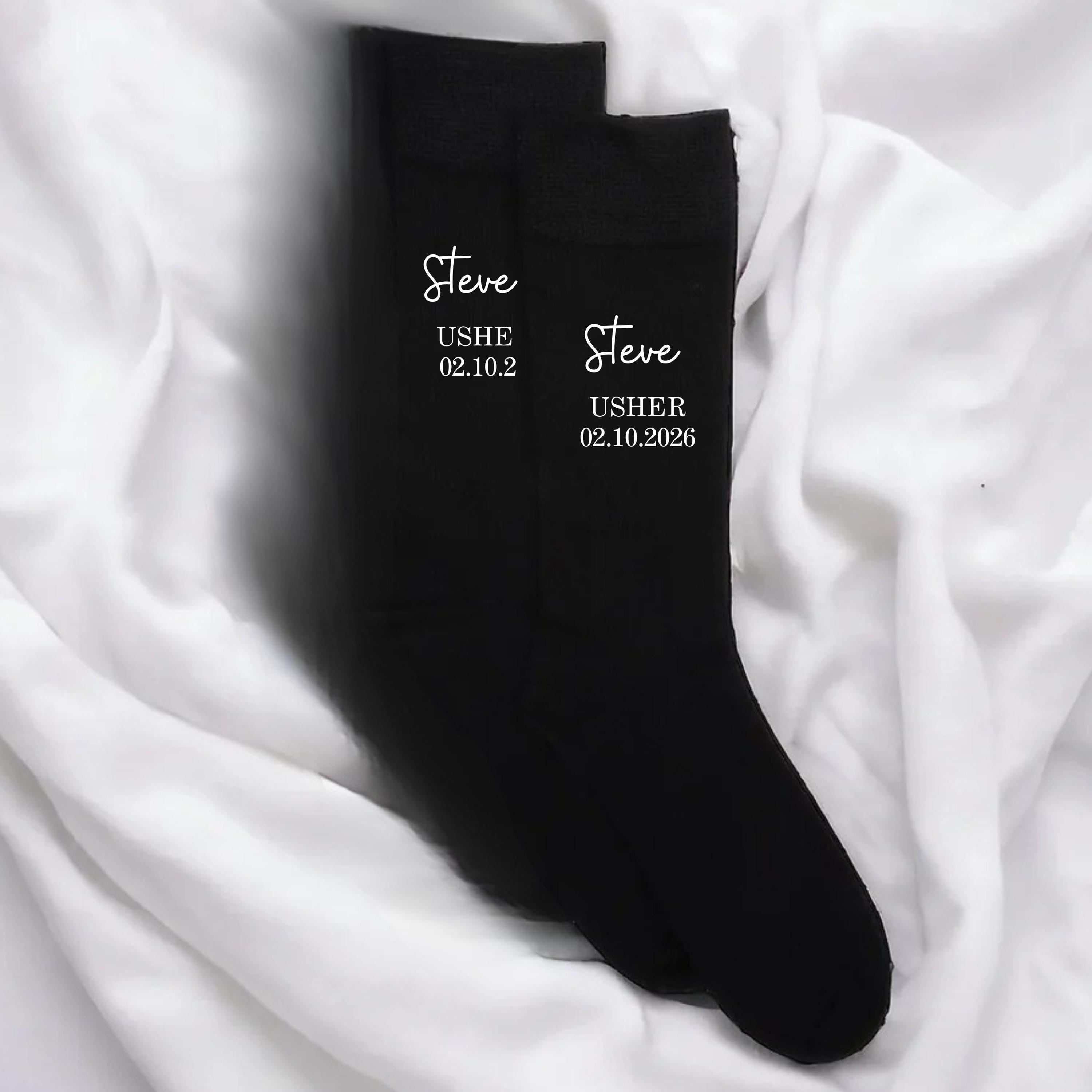 Personalised Wedding Socks, Gift For The Groom, Groomsman Gifts, Best Man, Usher