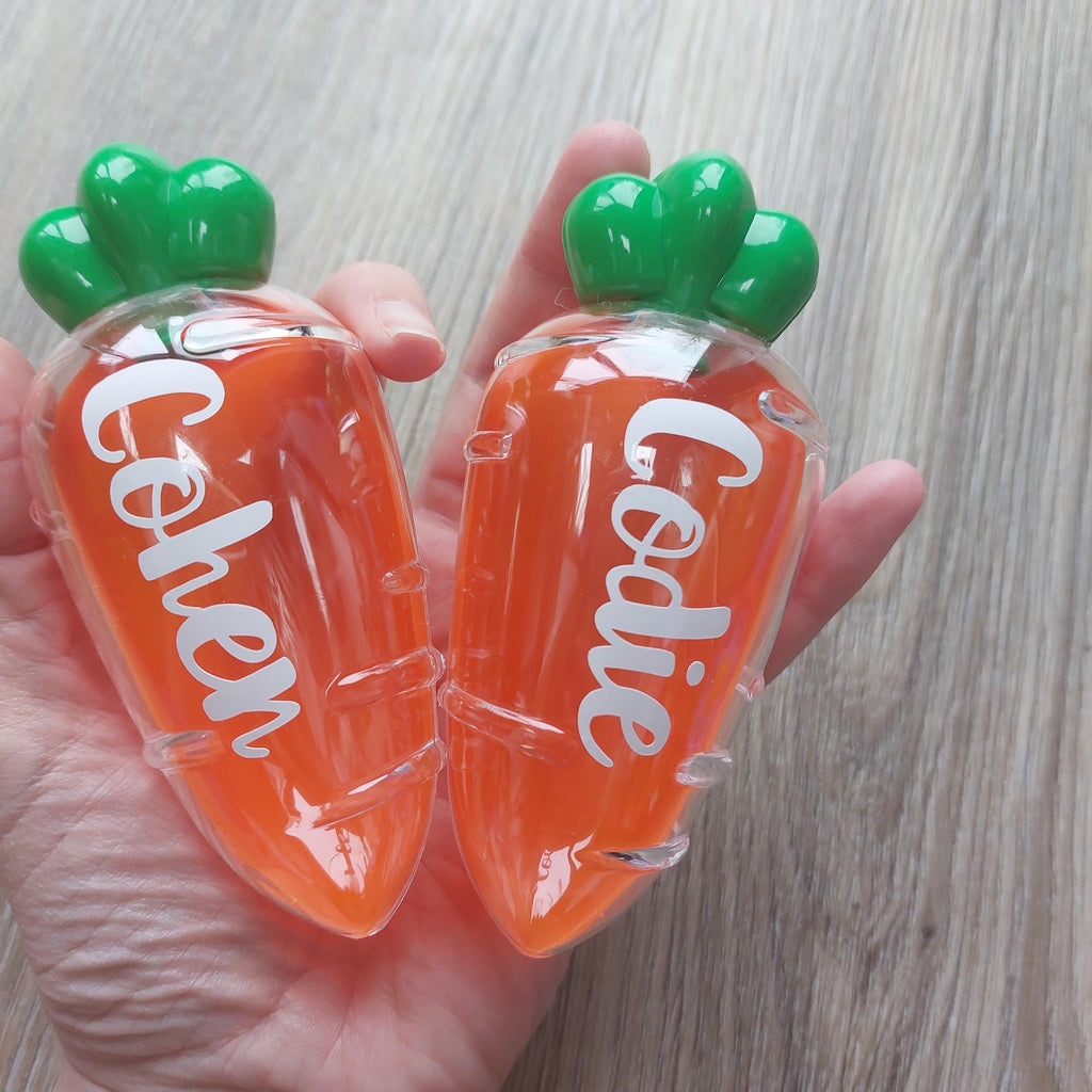 Personalised Easter Fillable Carrot, Easter Treat Gift, Egg Hunt