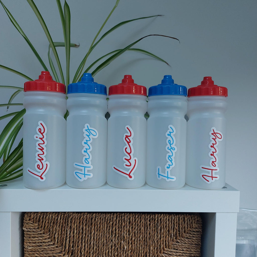Personalised Kids Water Bottle: Leak-Free 500ml Back To School Bottle