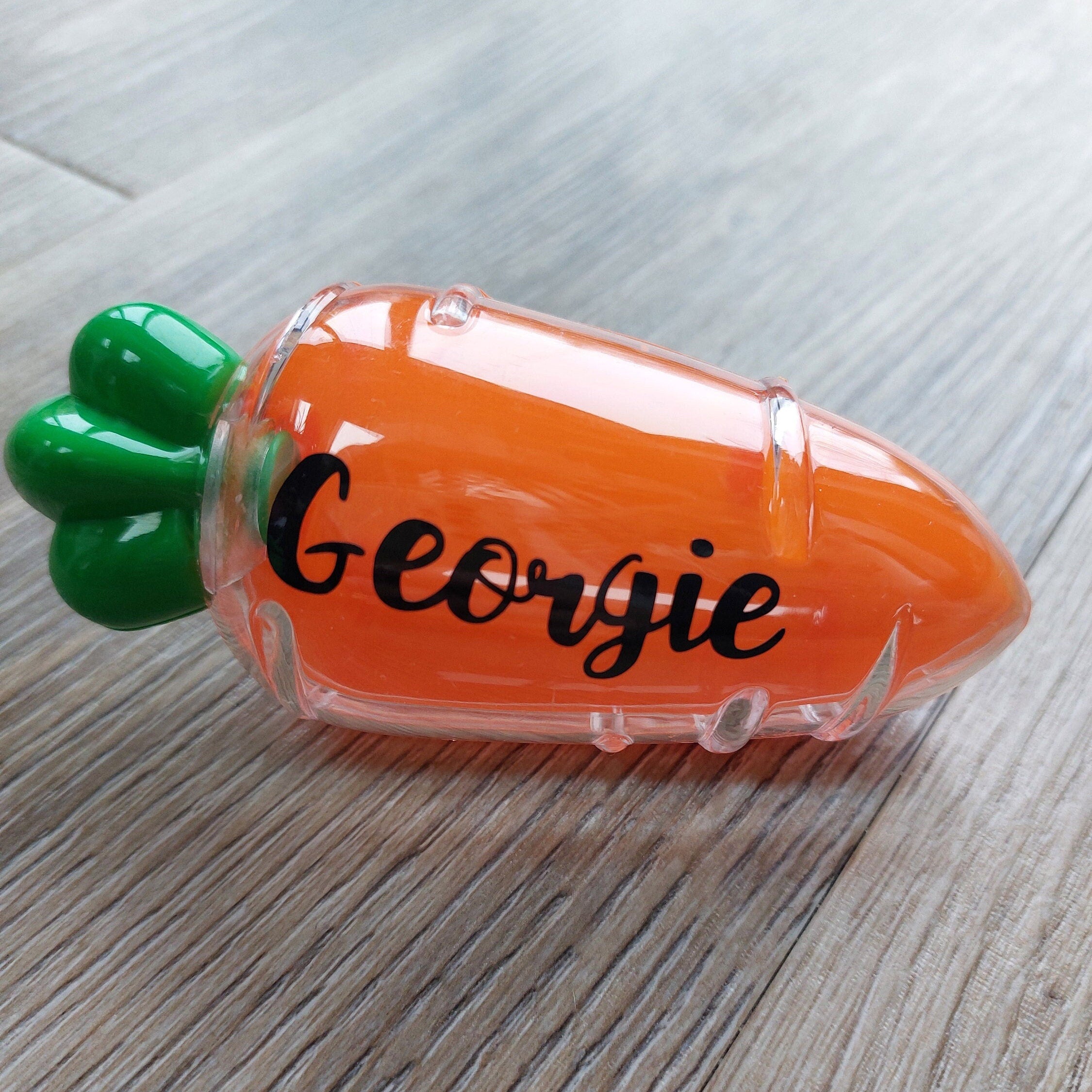 Personalised Easter Fillable Carrot, Easter Treat Gift, Egg Hunt