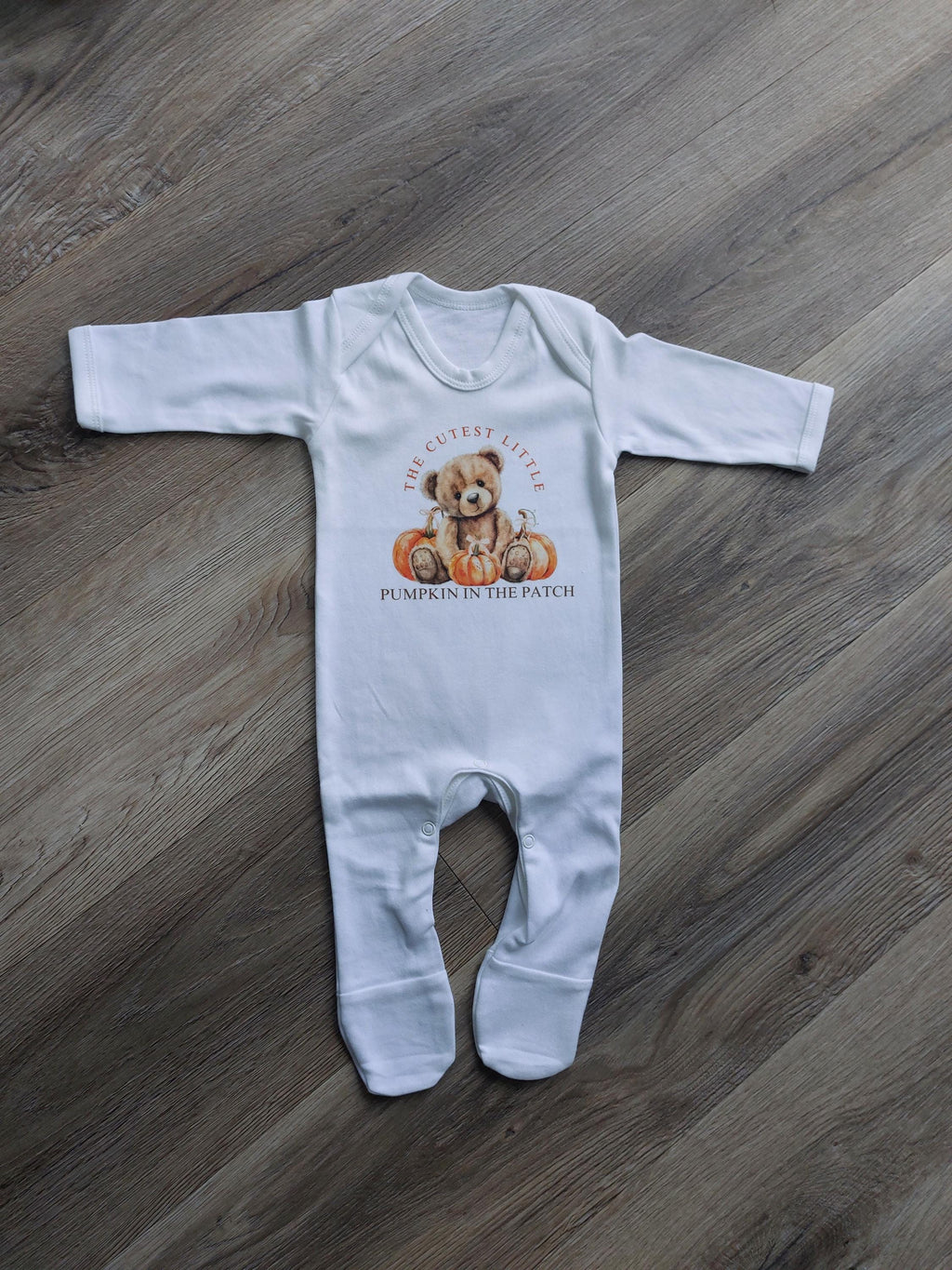 Cutest Pumpkin Baby Romper: Halloween Cotton Sleepsuit