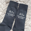 Personalised Wedding Socks, Gift For The Groom, Groomsman Gifts, Best Man, Usher