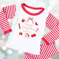 Personalised When I Wake Up Christmas Pyjamas – Red Stripe