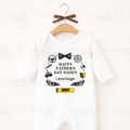 Car Theme Fathers Day Sleepsuit, Fathers Day Gift, Baby Fathers Day Outfit