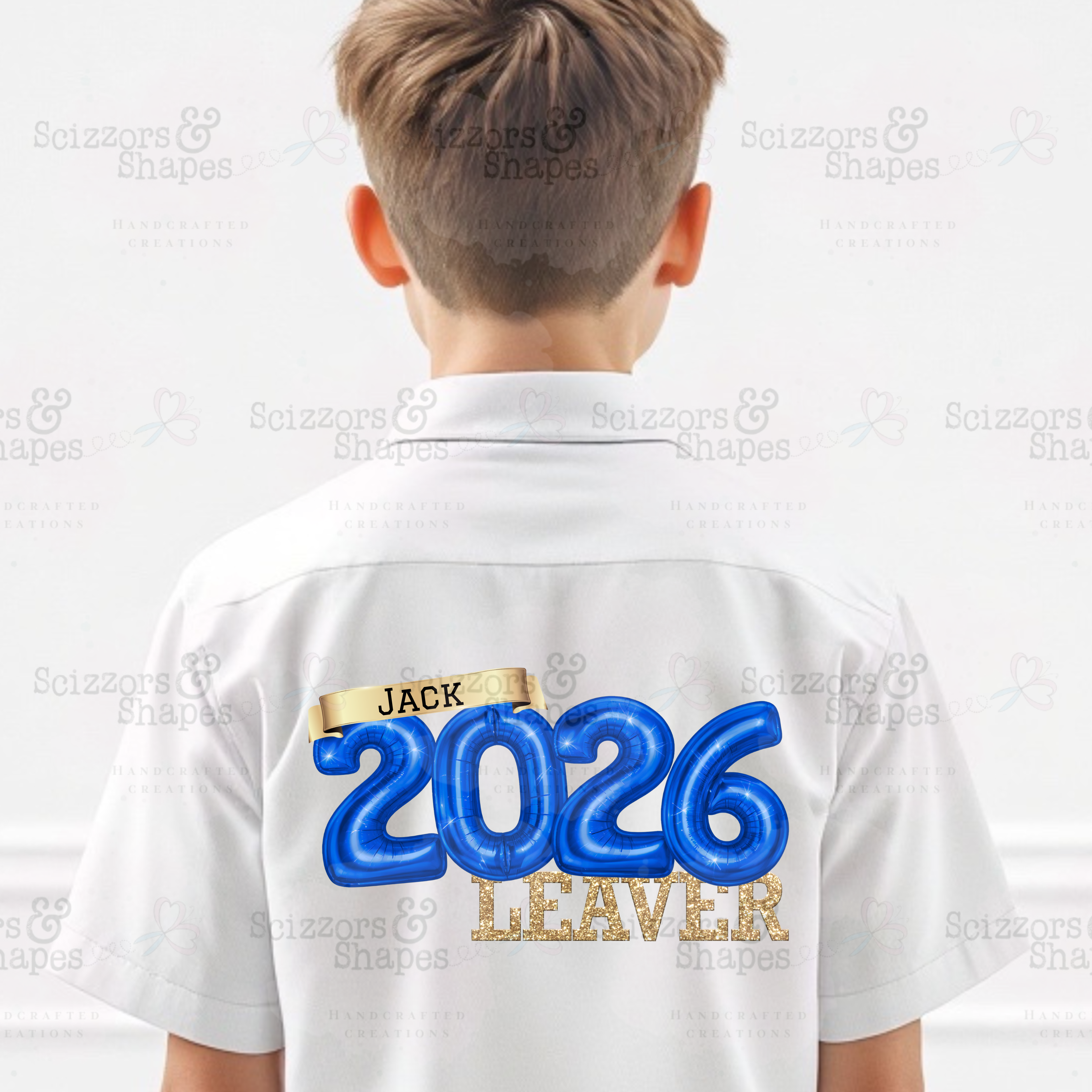 Personalised 2026 Leavers Balloon Decal, Leavers 2026 Shirt
