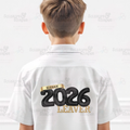 Personalised 2026 Leavers Balloon Decal, Leavers 2026 Shirt