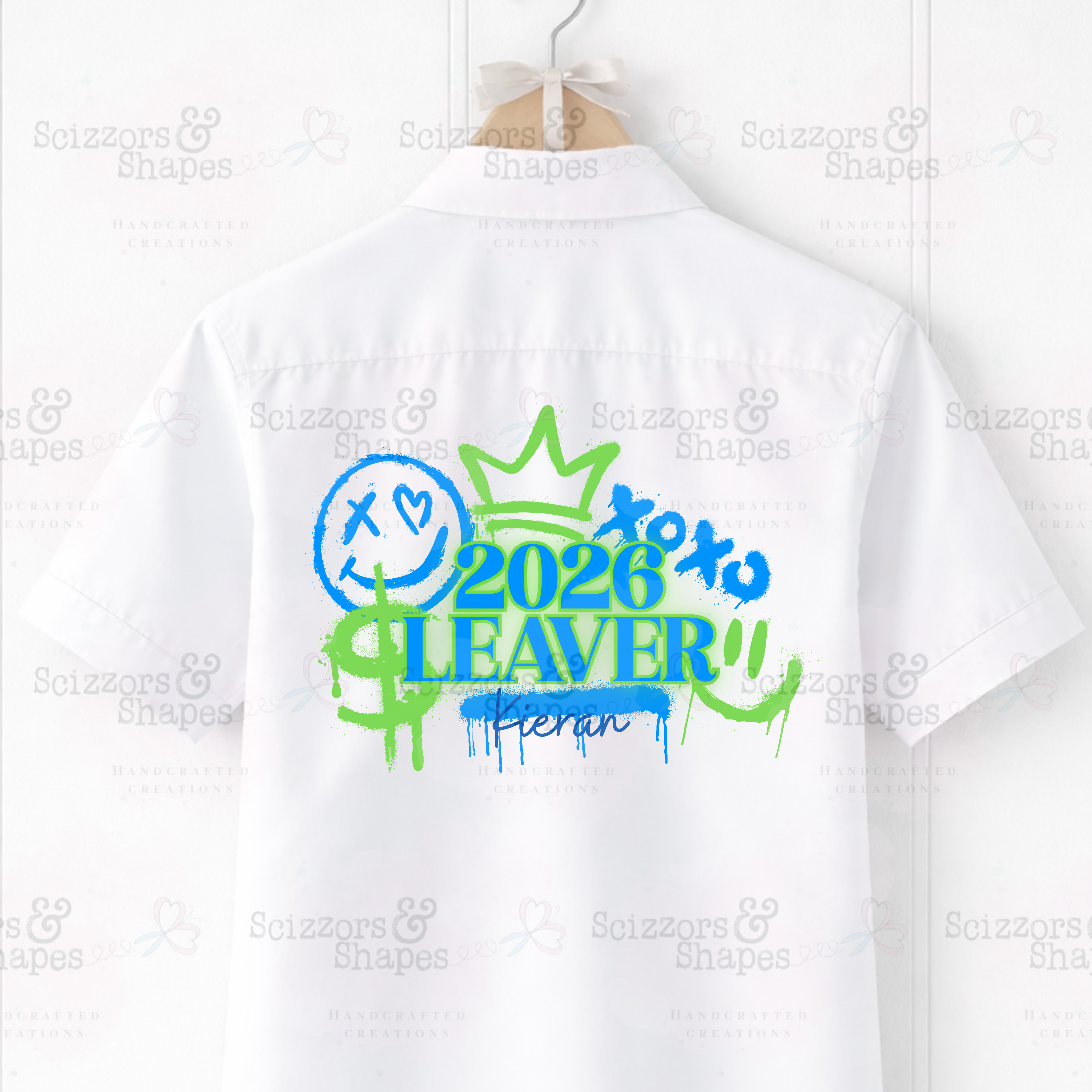 Personalised 2026 Leavers Graffiti Decal, Leavers 2026 Shirt