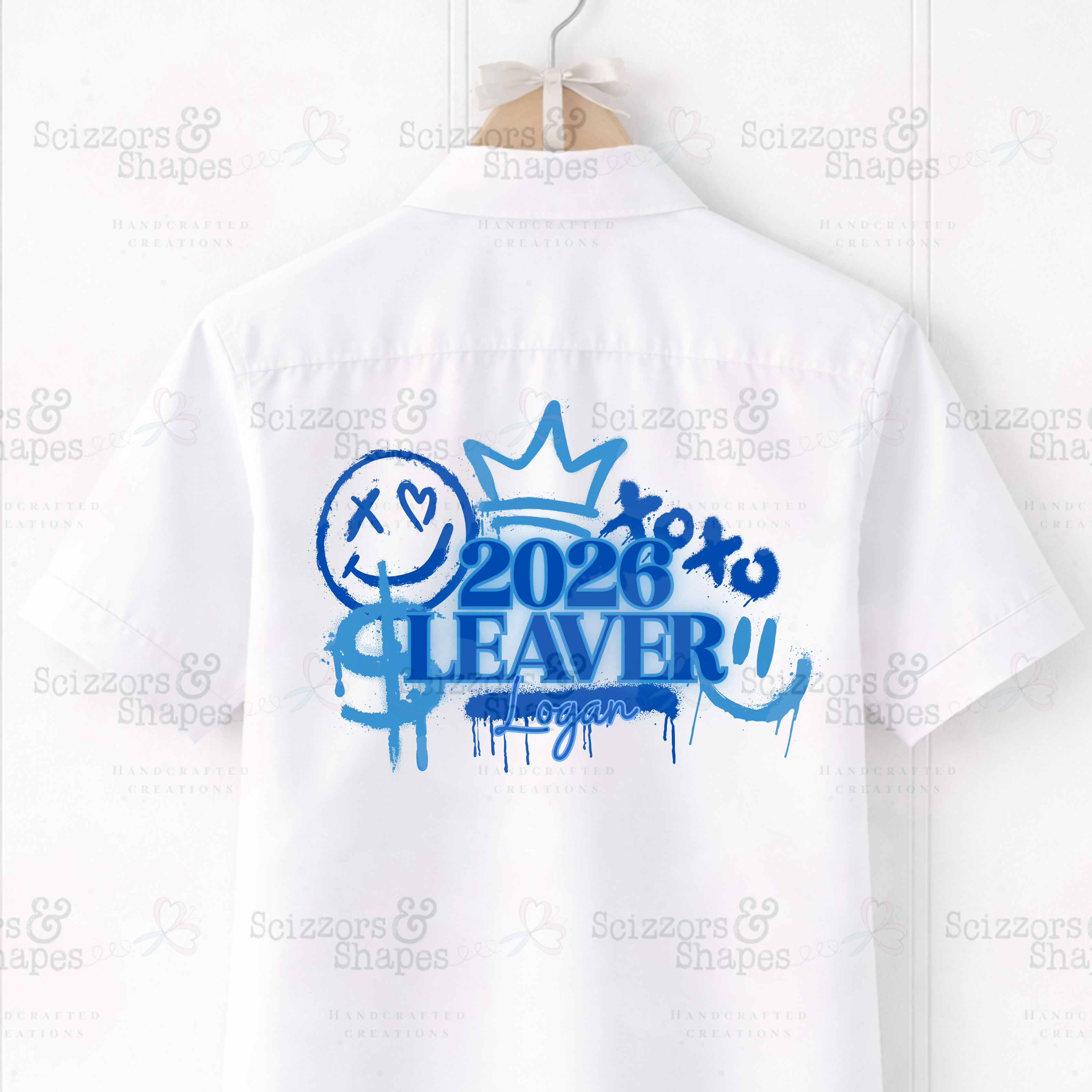Personalised 2026 Leavers Graffiti Decal, Leavers 2026 Shirt