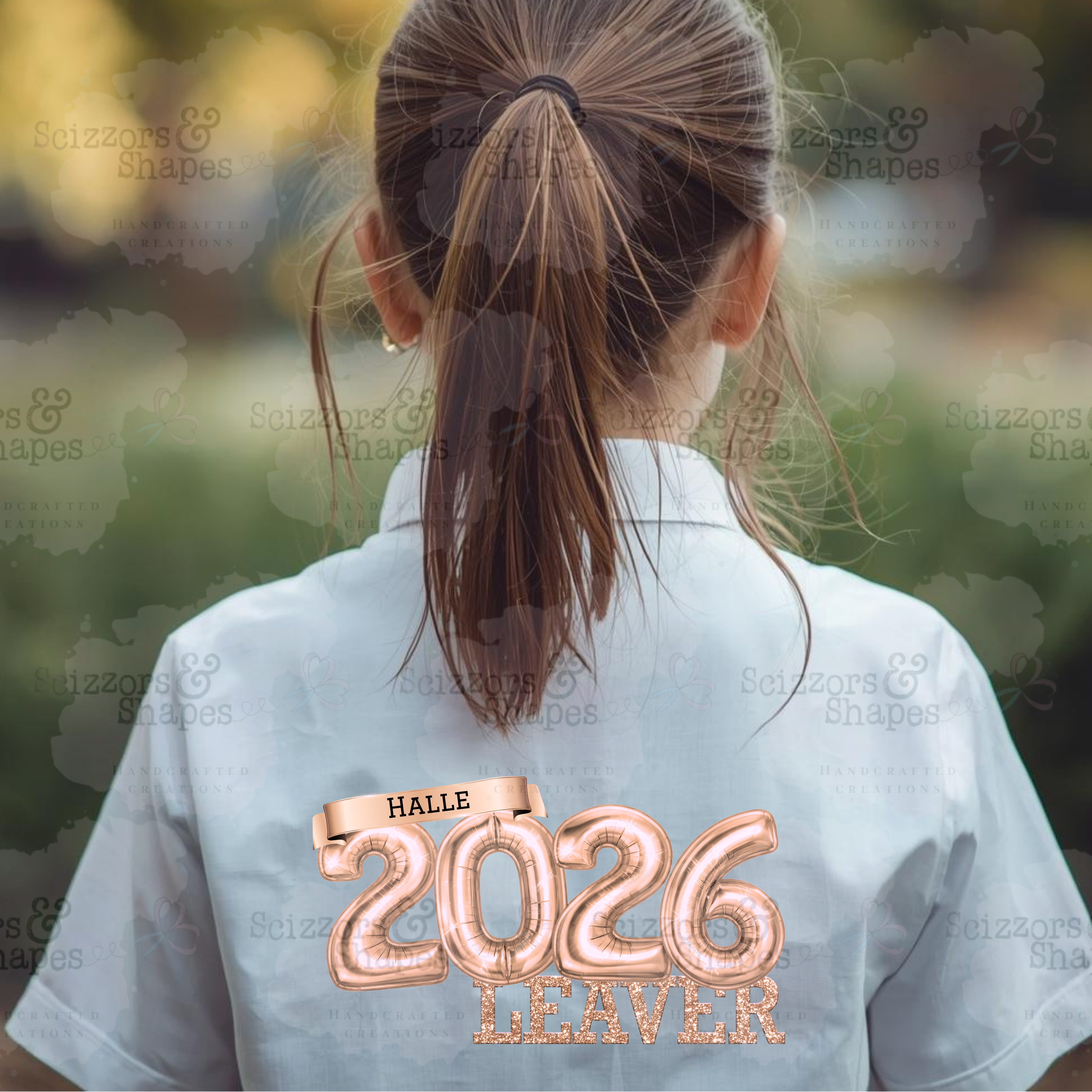 Personalised 2026 Leavers Balloon Decal, Leavers 2026 Shirt