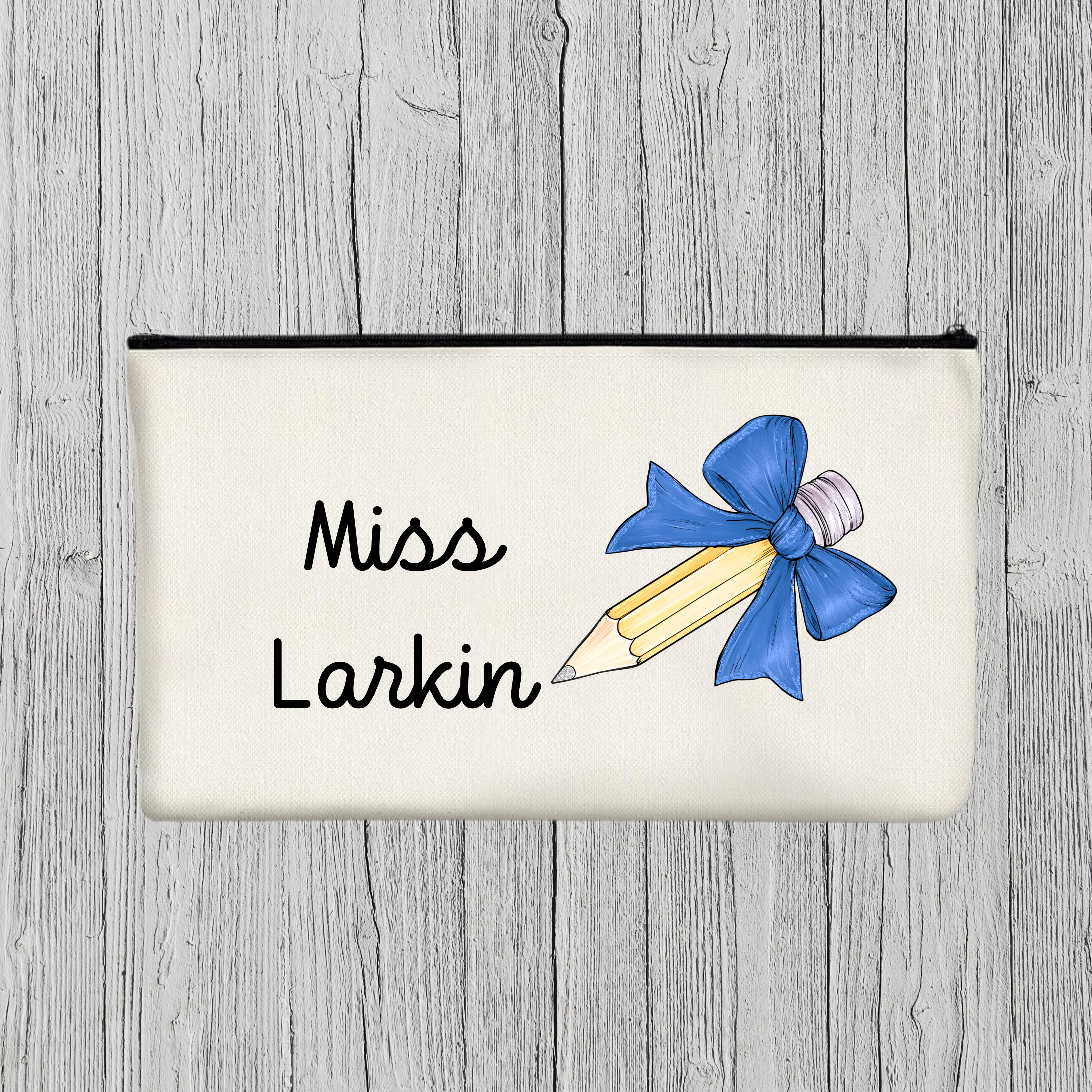 Personalised Teacher Pencil Case, Teacher Thank You Gift, Teacher Appreciation, Teaching Assistant Gift