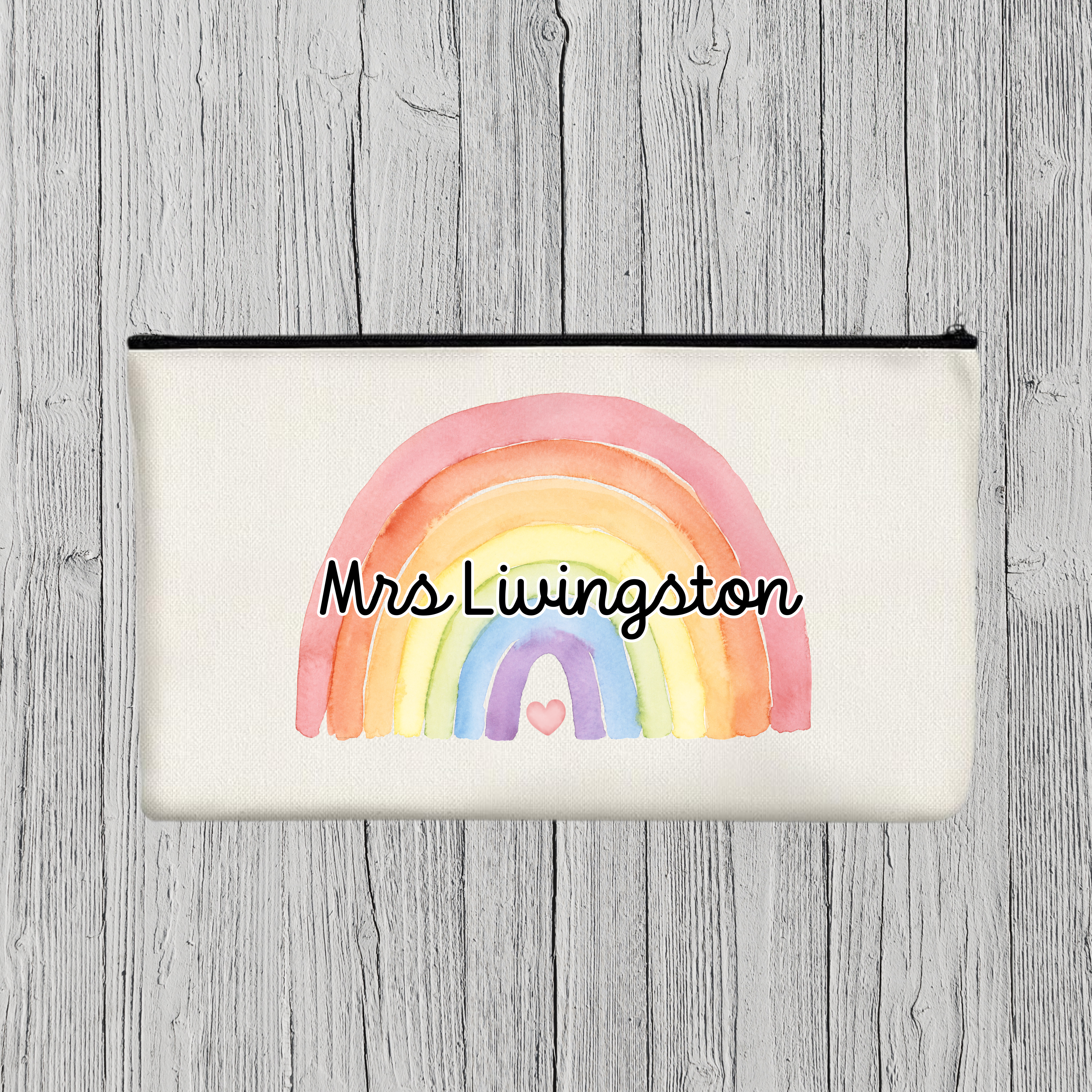Personalised Teacher Pencil Case, Teacher Thank You Gift, Teacher Appreciation, Teaching Assistant Gift