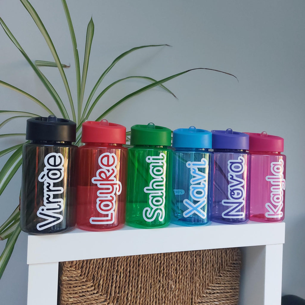 Personalised Kids Water Bottle: Back to School Essential, 500ml