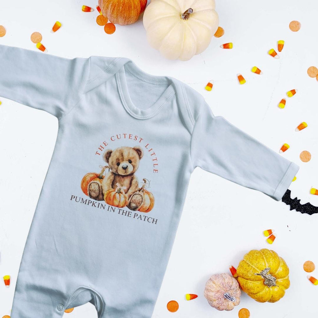 Cutest Pumpkin Baby Romper: Halloween Cotton Sleepsuit