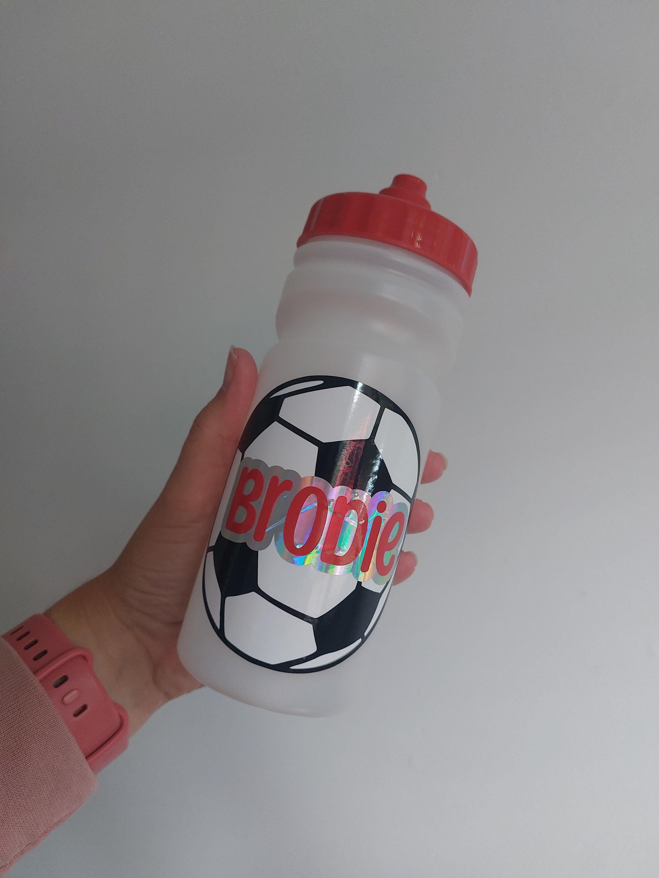 Personalized Football Water Bottle: 500ml Leak-Free Kids Bottle