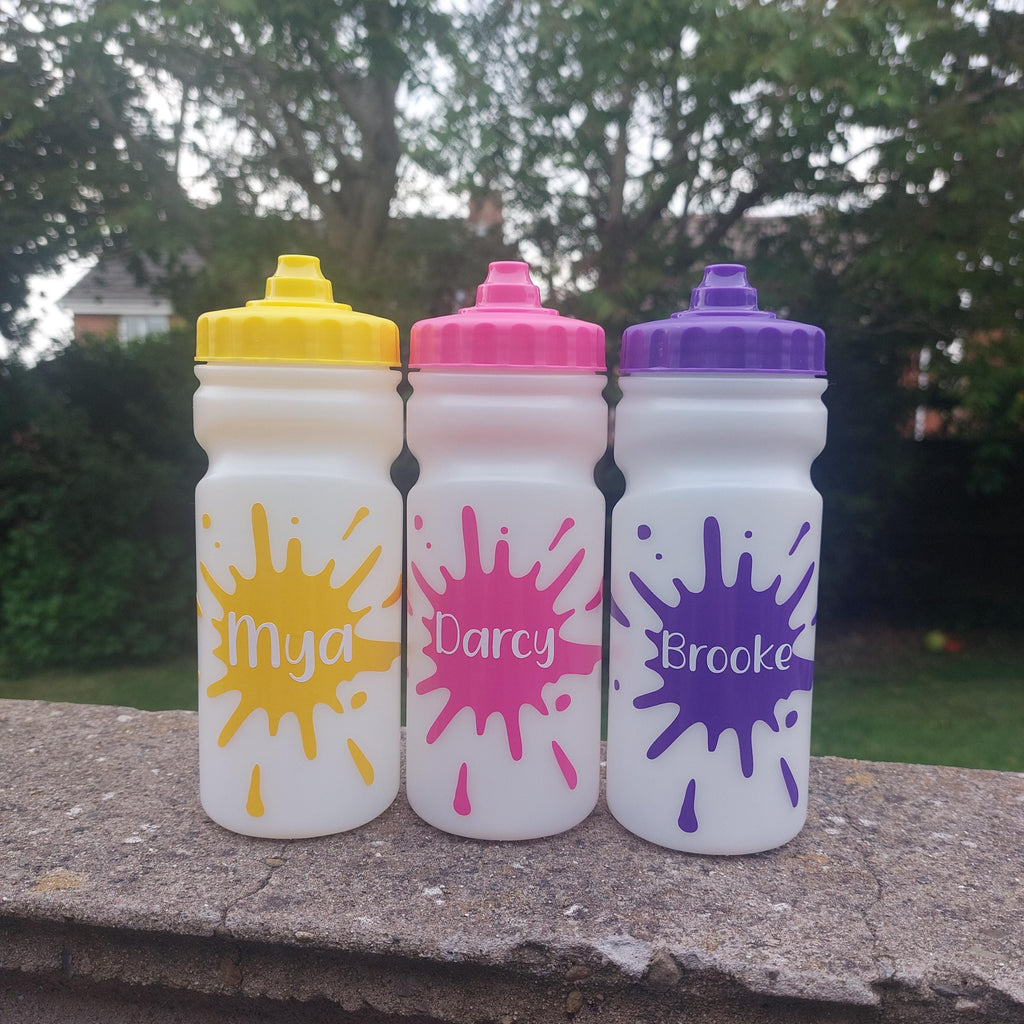 Personalised Kids School Bottle: Leak-Free 500ml BPA-Free