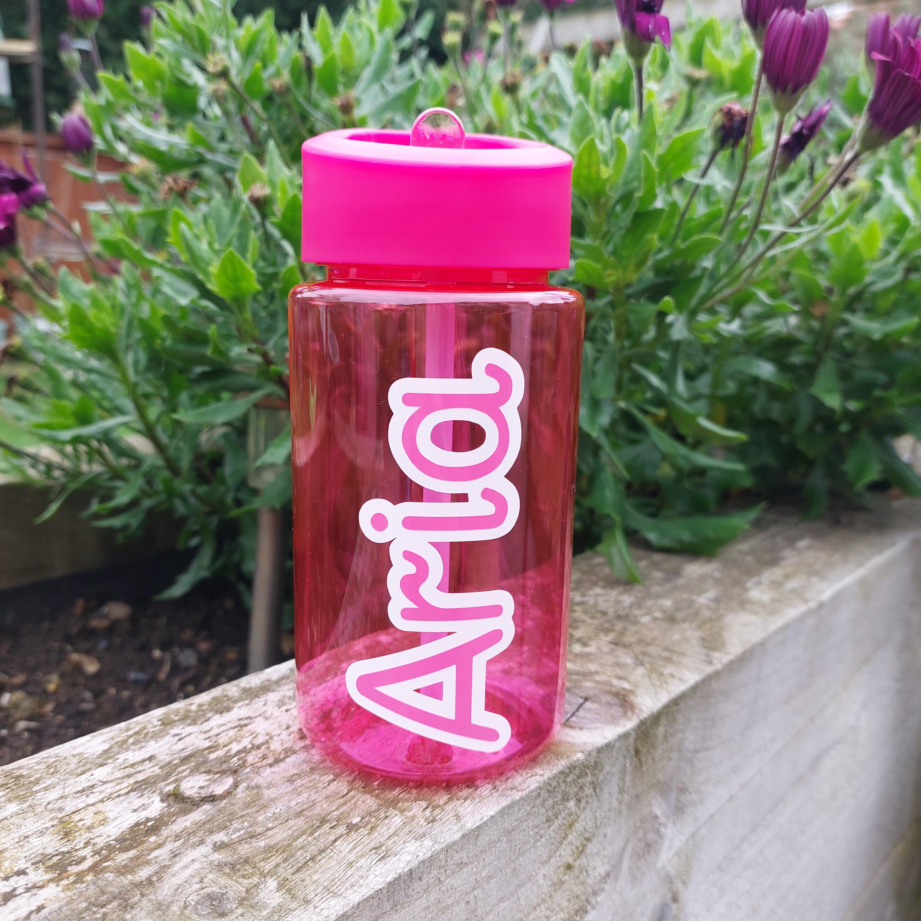 Personalised Kids Water Bottle: Back to School Essential, 500ml