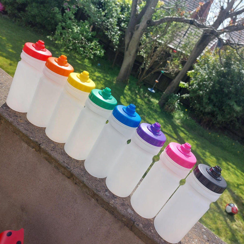 Personalized Football Water Bottle: 500ml Leak-Free Kids Bottle