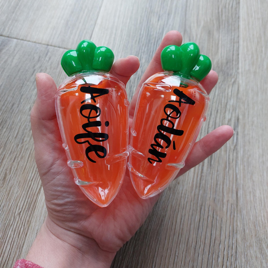 Personalised Easter Fillable Carrot, Easter Treat Gift, Egg Hunt