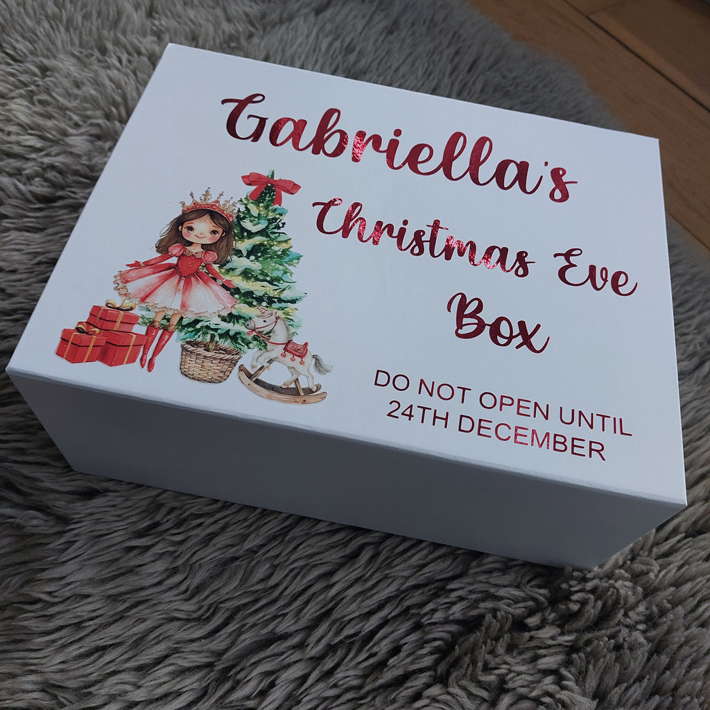 Personalised Sugarplum Fairy Christmas Eve Box – Empty