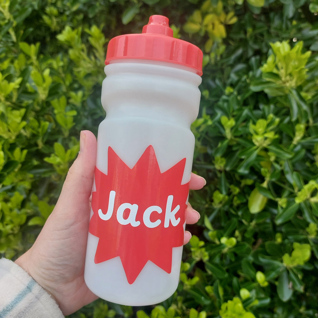 Personalised Kids Water Bottle, Back To School Bottle, 500ml Leak-Free Bottle
