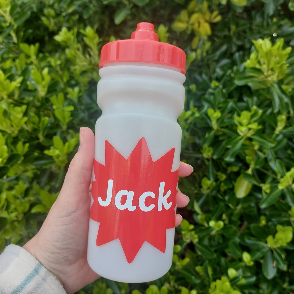 Personalised Kids Water Bottle, Back To School Bottle, 500ml Leak-Free Bottle