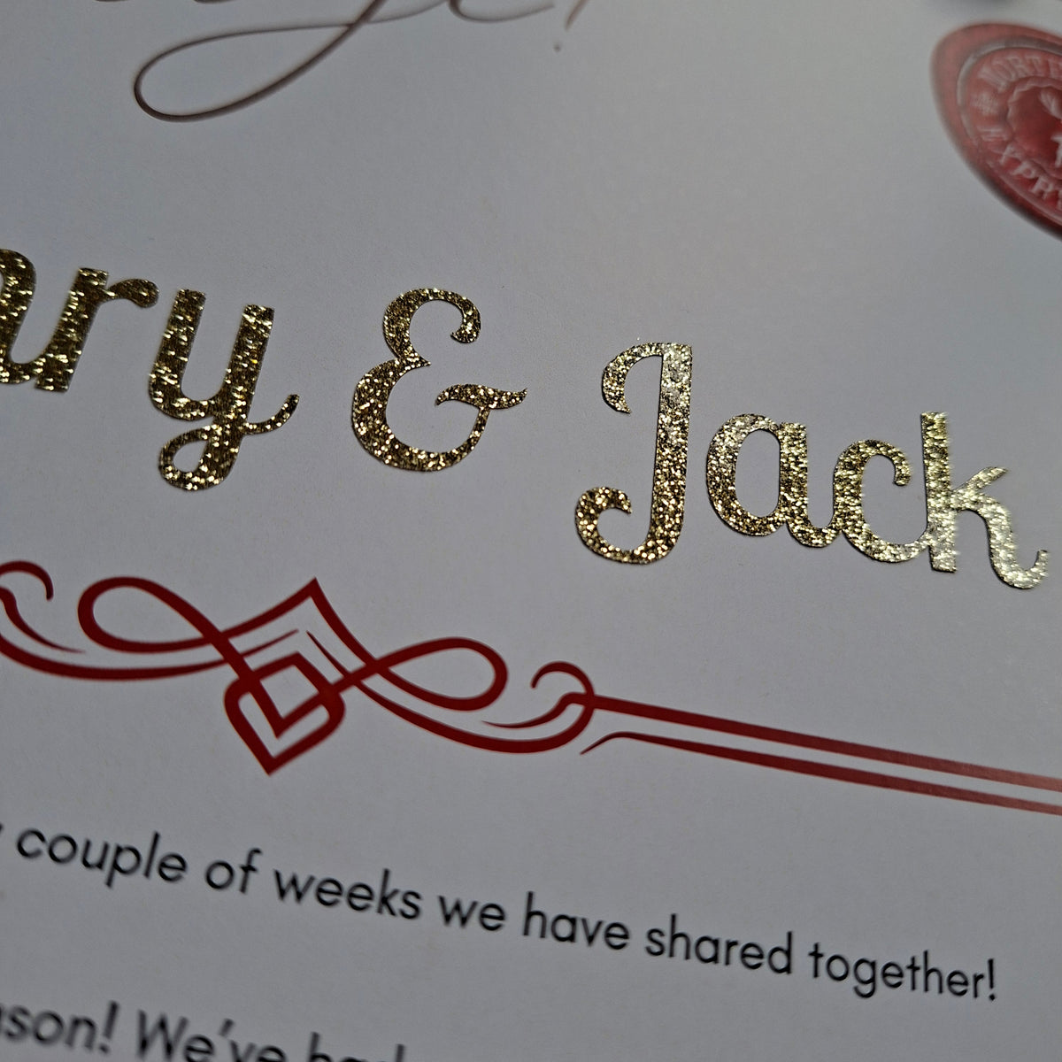 Personalised Elf Arrival and Leaving Letters