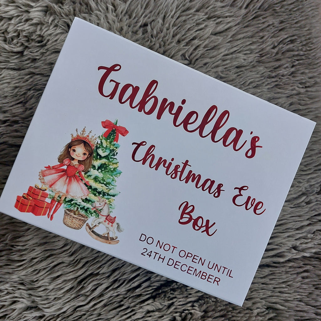 Personalised Sugarplum Fairy Christmas Eve Box – Empty
